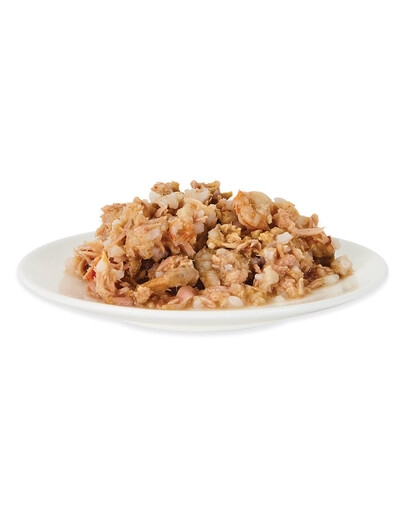 APPLAWS Nassfutter in der Dose mit Thunfischfilets & Garnelen 70 g