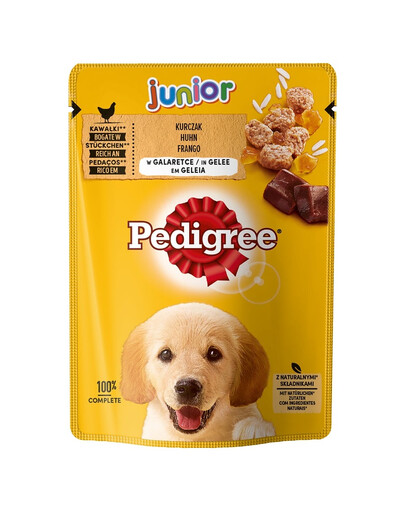 PEDIGREE Mit Huhn und Reis Gelee 100g x24