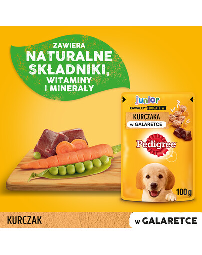 PEDIGREE Mit Huhn und Reis Gelee 100g x24