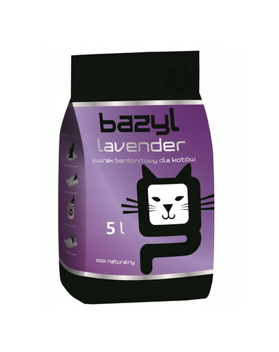 BAZYL Lavender Premium 5L benit Katzenstreu
