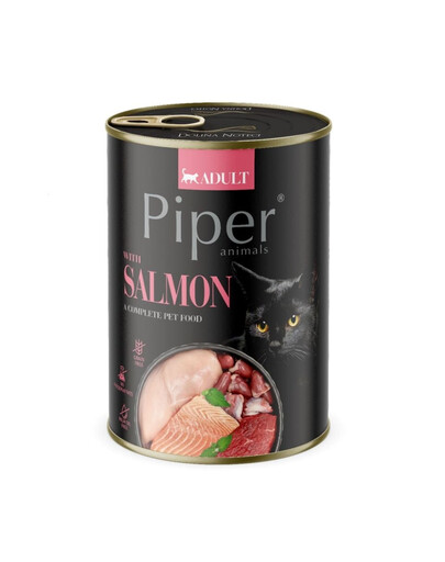 DOLINA NOTECI PIPER Katzennassfutter mit Lachs 400g