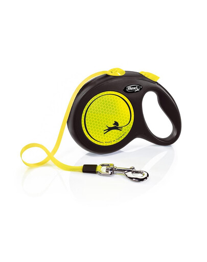 FLEXI New Neon L Gurtleine 5 m