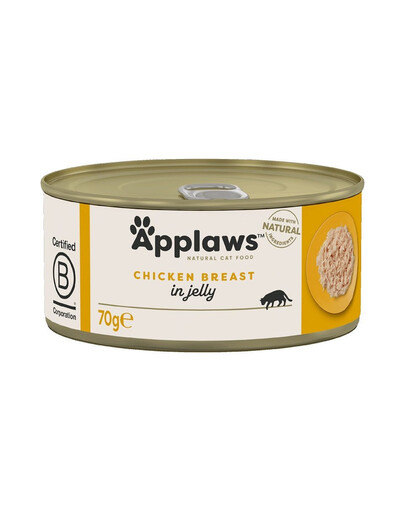 APPLAWS Kitten Chicken Breast 70 g Nassfutter für Kätzchen, Huhn in Gelee