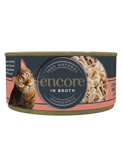 ENCORE Cat Multipak Huhn in Brühe für Katzen 32x70g