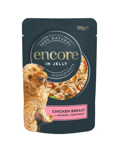 ENCORE Dog Multipak gemischte Geschmacksrichtungen mit Huhn in Gelee für Hunde 20x100g