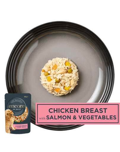 ENCORE Dog Multipak gemischte Geschmacksrichtungen mit Huhn in Gelee für Hunde 20x100g