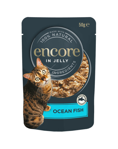 ENCORE Cat Multipak Mix Fischgeschmack in Gelee für Katzen 20x50g
