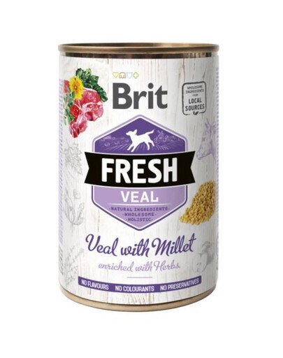 BRIT FRESH veal millet 400 g