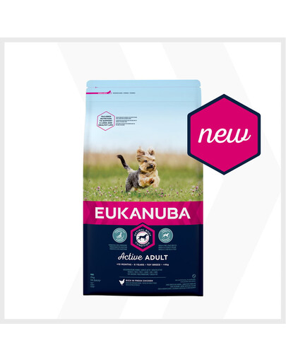 EUKANUBA Active Adult Toy Breed 2kg