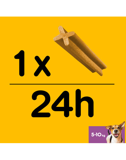 PEDIGREE DentaStix (kleine Rassen) Zahnsnack für Hunde 3 Stk. - 45g