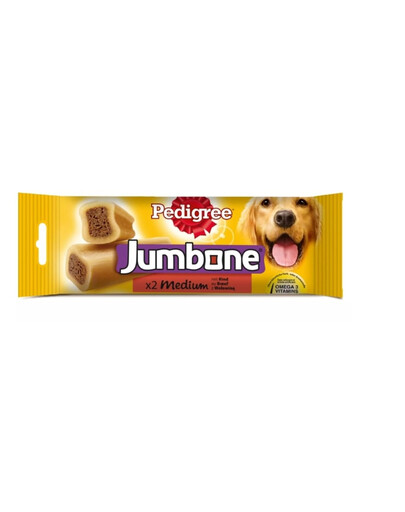 PEDIGREE Jumbone (mittelgroße Hunde) Snacks aus Rindfleisch 180 g