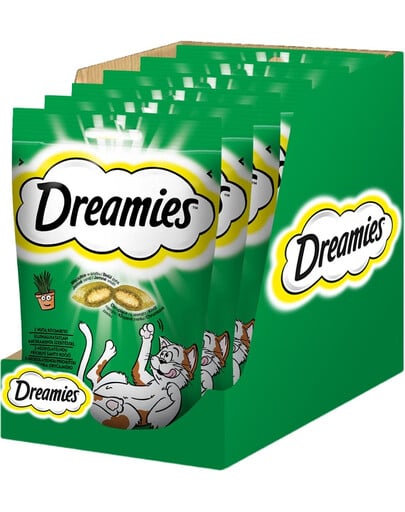 DREAMIES 6x60 g : Katzenleckerli mit Katzenminze