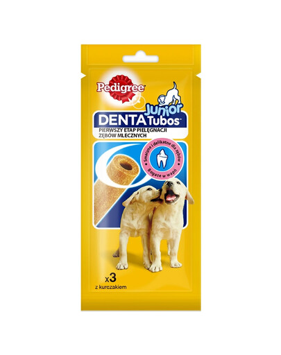 PEDIGREE DentaTubos Junior 72 g: Leckerlis mit Hühnergeschmack für Welpen