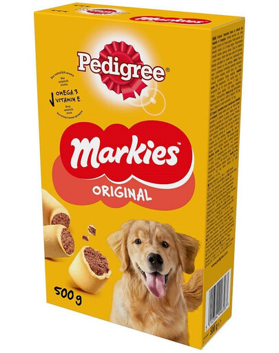 PEDIGREE Markies Original: Knusperkekse für adulte Hunde 500g