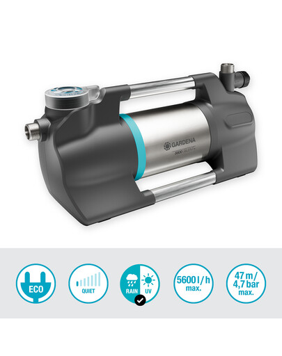 GARDENA Gartenpumpe 5600 Silent+
