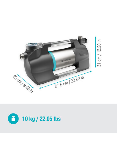 GARDENA Gartenpumpe 5600 Silent+