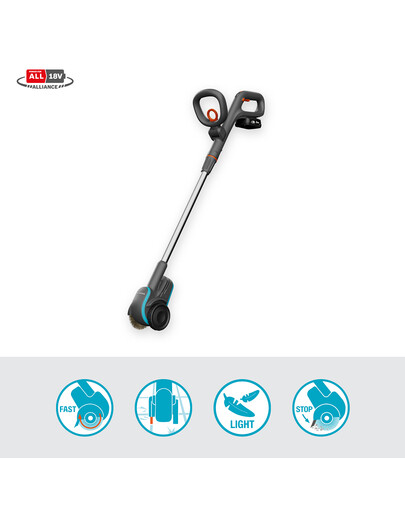 GARDENA Accu-Akku-Fugenbürste 1800/18V P4A mit Akku