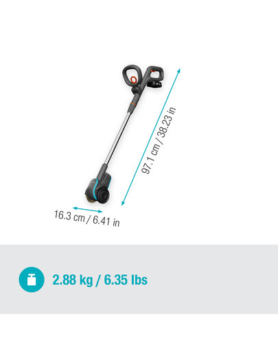 GARDENA Accu-Akku-Fugenbürste 1800/18V P4A mit Akku
