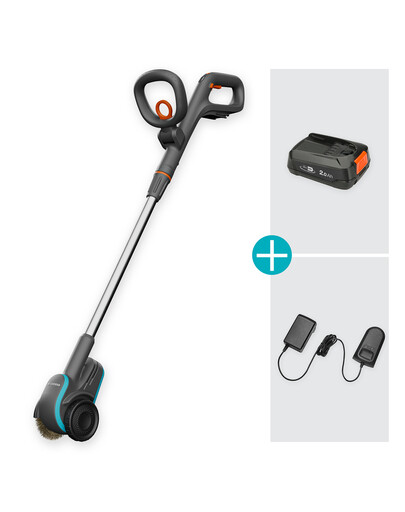 GARDENA Accu-Akku-Fugenbürste 1800/18V P4A mit Akku
