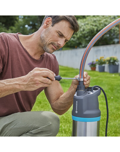 GARDENA Unterwasser-Druckpumpe 6100/5 inox automatic