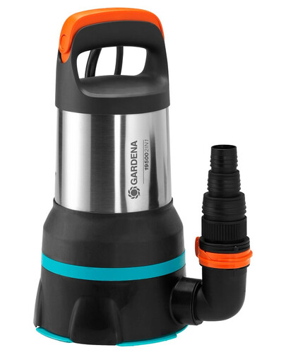 GARDENA 2-in-1-Tauchpumpe für sauberes oder verschmutztes Wasser 19500 Aquasensor