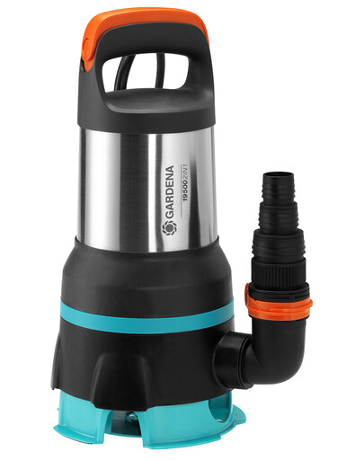 GARDENA 2-in-1-Tauchpumpe für sauberes oder verschmutztes Wasser 19500 Aquasensor
