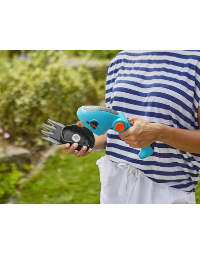 GARDENA Akku-Rasenkantenschneider ComfortCut Li mit Handgriff und Rädern