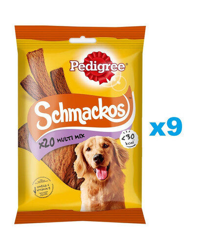 PEDIGREE Schmackos Multi Mix 9x144g