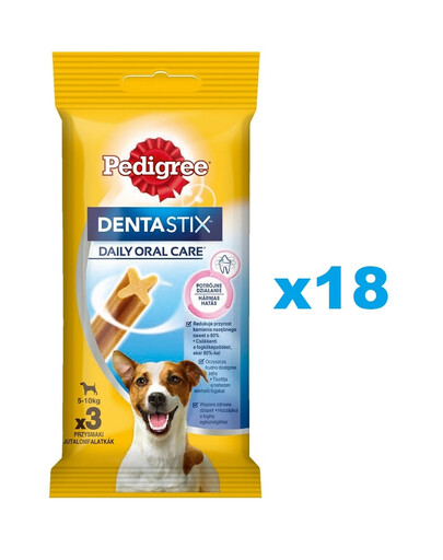 PEDIGREE DentaStix (kleine Rasse)  54 Stück. - 18x45g