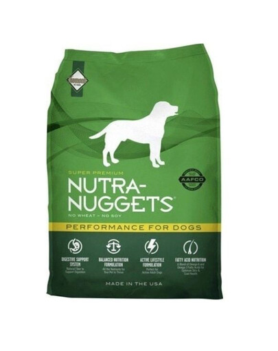 NUTRA NUGGETS Performance für Hunde mit hohem Aktivitätsniveau 15 kg