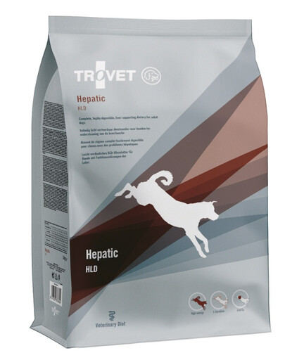 TROVET Hepatic HLD Dog 3 kg