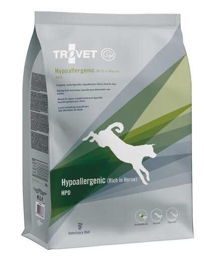 TROVET Hypoallergenic Horse HPD dog 3 kg