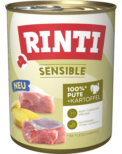 RINTI Sensible Pute mit Kartoffel 800g