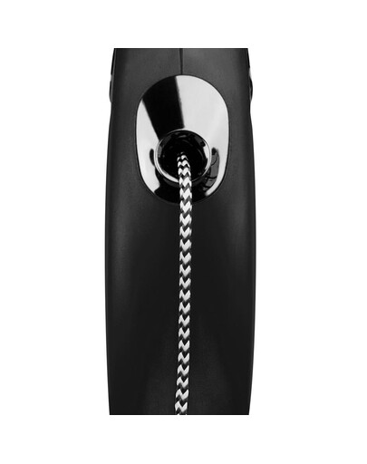 FLEXI New Classic XS Roll-Leine 3m Schwarz