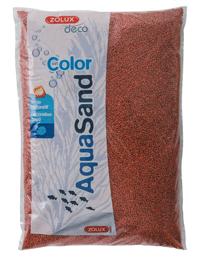 ZOLUX Aquasand aprikosenfarbe 5 kg