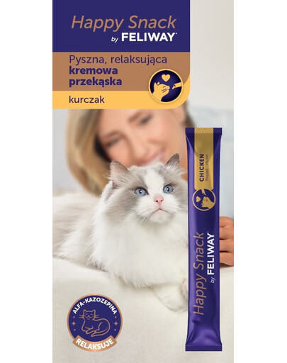 FELIWAY Happy Snack 15 g kremowa przekąska dla kotów