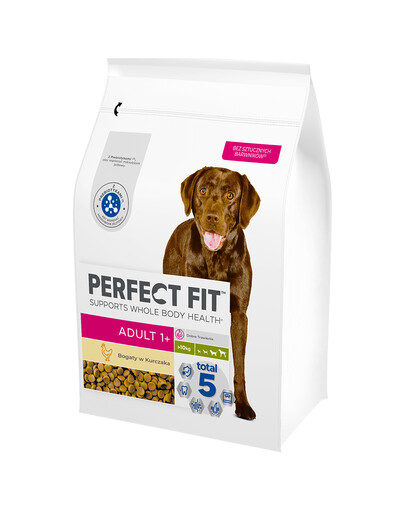 PERFECT FIT Adult 1+: Trockenvollnahrung mit Huhn für adulte Hunde großer Rassen 2,6kg