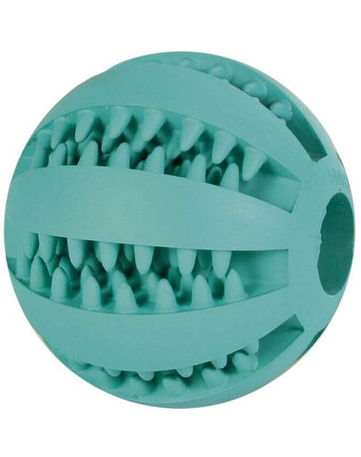 TRIXIE Mintfresh Rugbyball, Naturgummi 6 cm