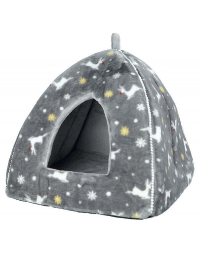 TRIXIE Weihnachtsbettchen Rudolph 38 × 35 × 38 cm