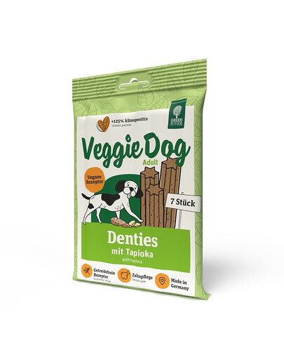 GREEN PETFOOD VeggieDog Denties 180g