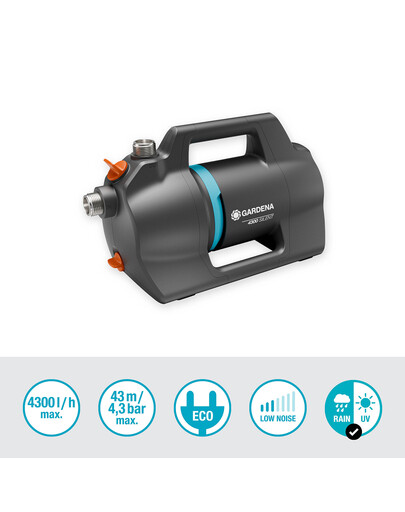 GARDENA Gartenpumpe 4300 Silent