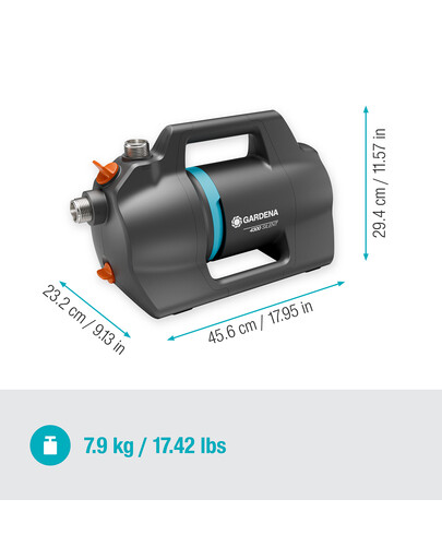 GARDENA Gartenpumpe 4300 Silent