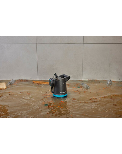 GARDENA Schmutzwasser-Tauchmotorpumpe 10500 BASIC
