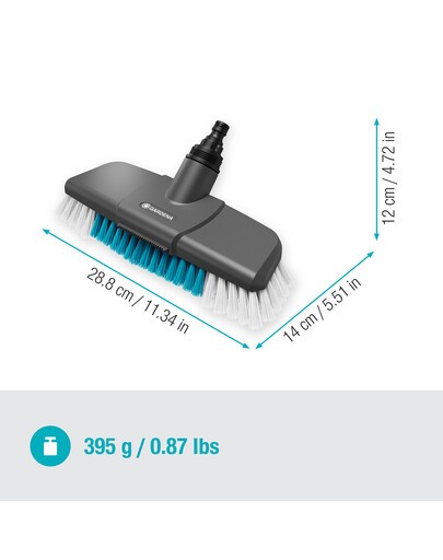 GARDENA Cleansystem Hartwaschbürste