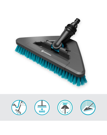 GARDENA Cleansystem Scheuerbürste Flex Hard