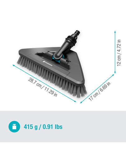 GARDENA Cleansystem Flex-Scheuerbürste weich