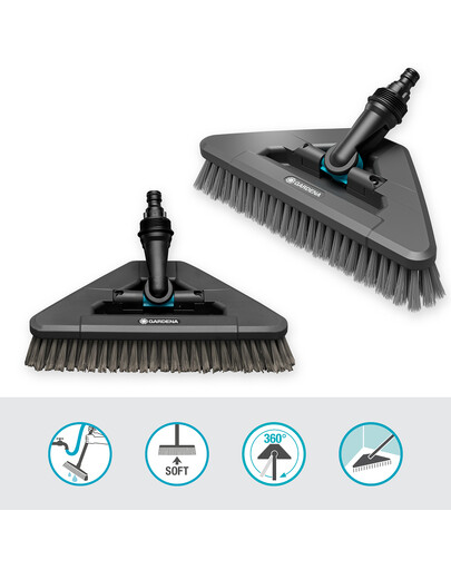GARDENA Cleansystem Flex-Scheuerbürste weich