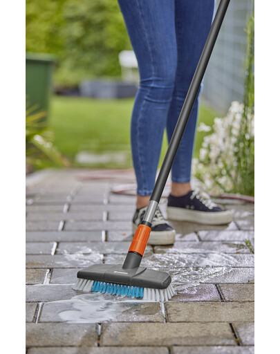 GARDENA Cleansystem Soft-Waschbürste mit Stiel