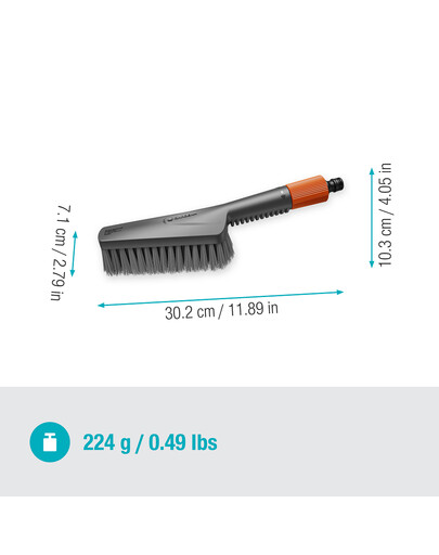 GARDENA Cleansystem Weiche Handbürste S