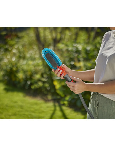 GARDENA Cleansystem Bürste zur Reinigung von Fahrrädern, Wohnwagen und Buggys